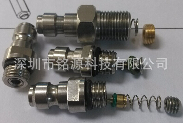 8mm快接公頭漏氣的幾種情況分析！
